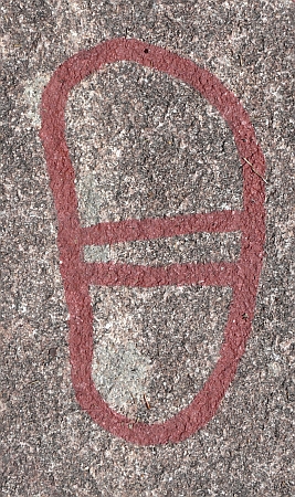 Fußsohle, Backa, Bohuslän
