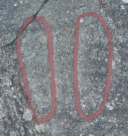 Fußsohlen, Rickeby 138, Uppland