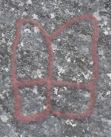 Fußsohlen, Rickeby 138, Uppland