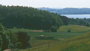 Poskr Stenhus am Rand der Mols Bjerge